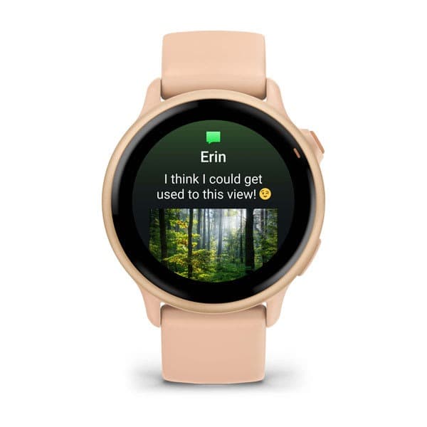GARMIN Vivoactive 6 - Metallic Pink Dawn with Pink Dawn Band AMOLED — фото 2
