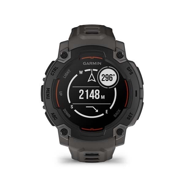 GARMIN Instinct E (Black with Charcoal Band) 45 mm — фото 2