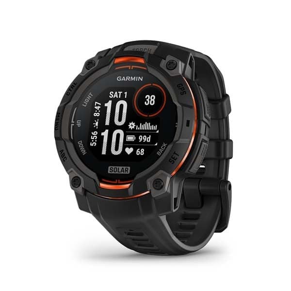 GARMIN Instinct 3 (Black with Black Band) - SOLAR 45 mm — купить Garmin в Москве