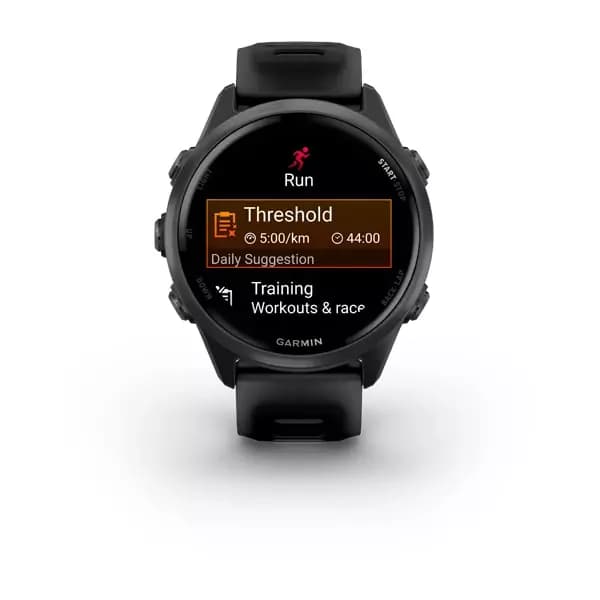 GARMIN Forerunner 570 Slate Grey Aluminium with Translucent Black/Black Band - 42 mm — фото 2