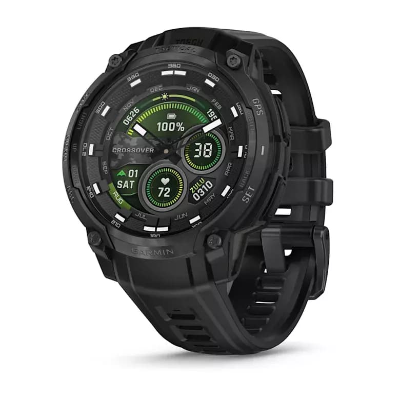 GARMIN Instinct Crossover Tactical Edition (Black) - AMOLED, 47 mm